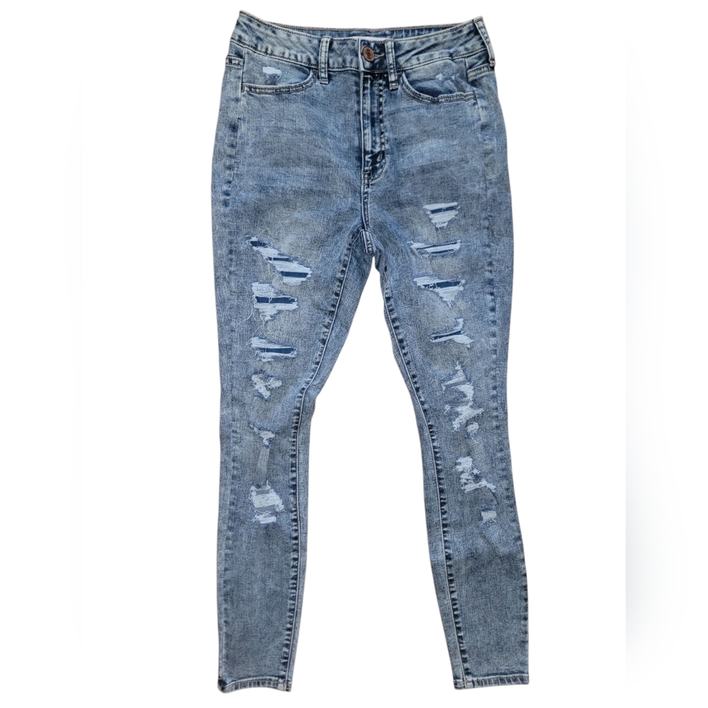 SO | High Rise Ultimate Jegging Distressed 7/28W Juniors